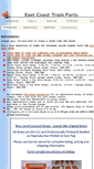 Mobile Screenshot of eastcoasttrainparts.com